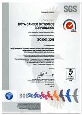 ISO9001 CERTIFICATE SGS