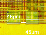 Expose bottom layer of IC